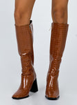 The Jessa Boots Tan