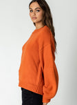 Harmony Knit Jumper Orange