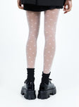 Stockings High waisted fit Bow detail