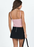 Cargo mini skirt Low rise  Belt looped waist  Zip fastening at back  Pleated design 