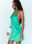 Princess Polly   Malta Mini Dress Green