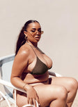 Kaila Bikini Top Chocolate Curve