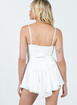 Solace Mini Dress White