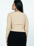 Laraine Long Sleeve Top Cream