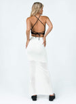 Maja Maxi Skirt White