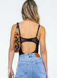 Bodysuit  Slim fitting  Outer: 90% nylon 10% elastane  Lining: 90% polyester 10% elastane  Sheer mesh material  Lace detail  Adjustable shoulder straps  Wired cups  Hook fastening at back  Low back  High cut leg  Cheeky cut bottom  Press clip fastening at base 