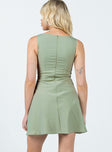 Kavey Mini Dress Sage