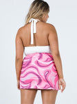 Tuscany Mini Skirt Pink