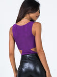 Corinna Bodysuit Purple