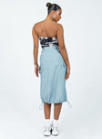 Tinba Midi Skirt Grey