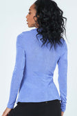 Valeria Long Sleeve Top Blue