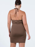 Judson Mini Dress Chocolate