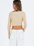 February Sweater Beige