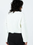 Calvary Sweater White Princess Polly  Cropped 