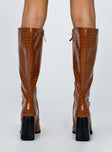 The Jessa Boots Tan