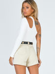 The Swalla Shorts Beige