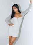 Stassie Mini Dress White