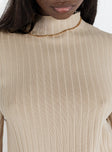 Allen Ribbed Sweater Cream