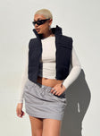 Kirby Puffer Vest Black