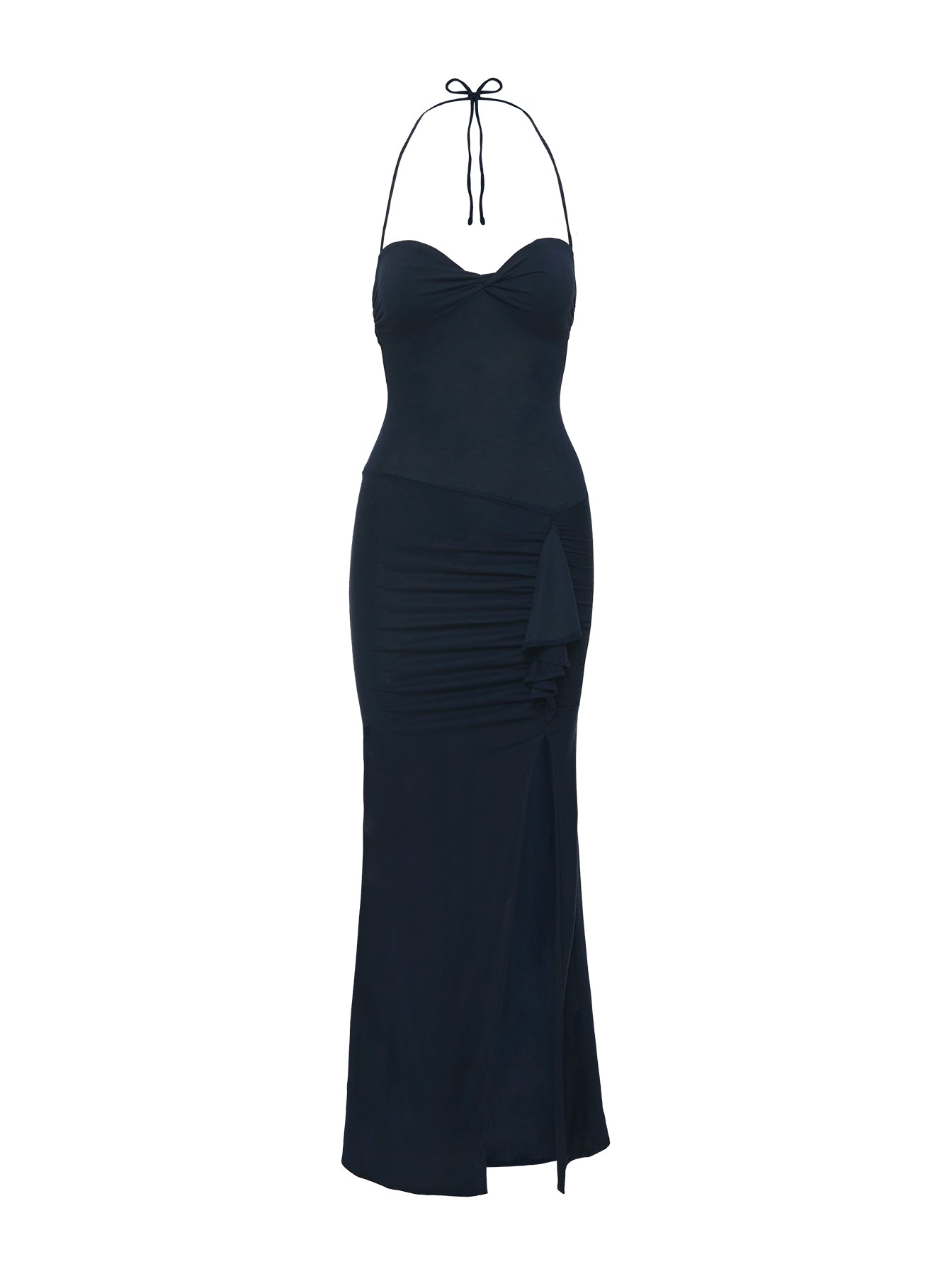 Shop Formal Dress - Destinations Maxi Dress Navy Curve third image