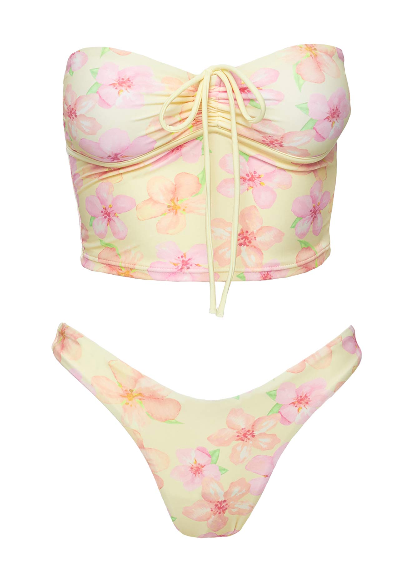 Longline bandeau swimsuit clearance